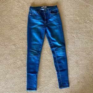 Levi Mile high super skinny jeans